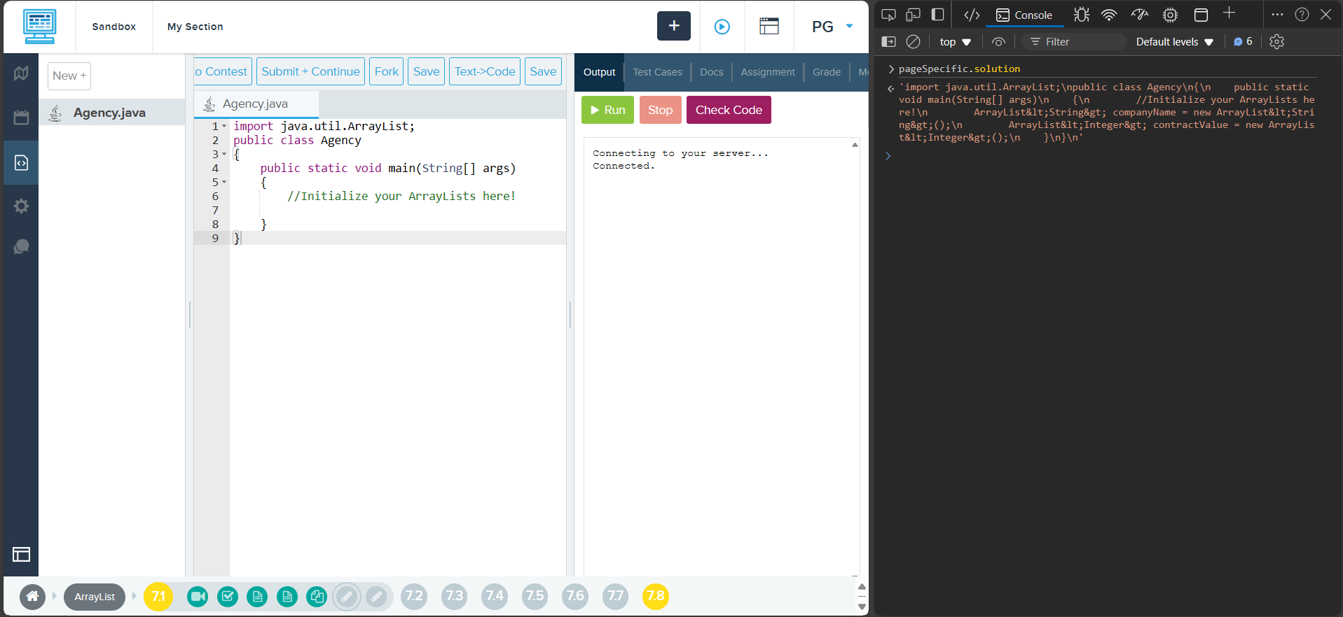 CodeHS Solution